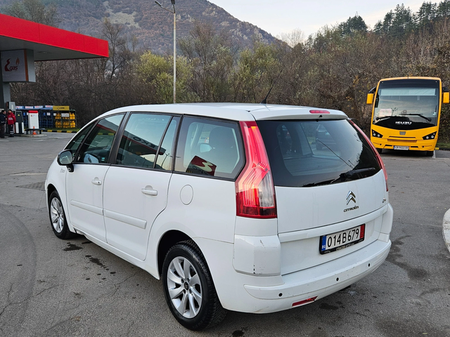 Citroen Grand C4 Picasso 1.6Hdi Facelift/7mesta/6skorosti - автомобили, коли, обяви за нови и употребявани 3