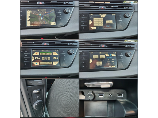 Citroen Grand C4 Picasso 1.6 Hdi NAVIG/KLIMATRON/6skorost/7mesta - автомобили, коли, обяви за нови и употребявани 13