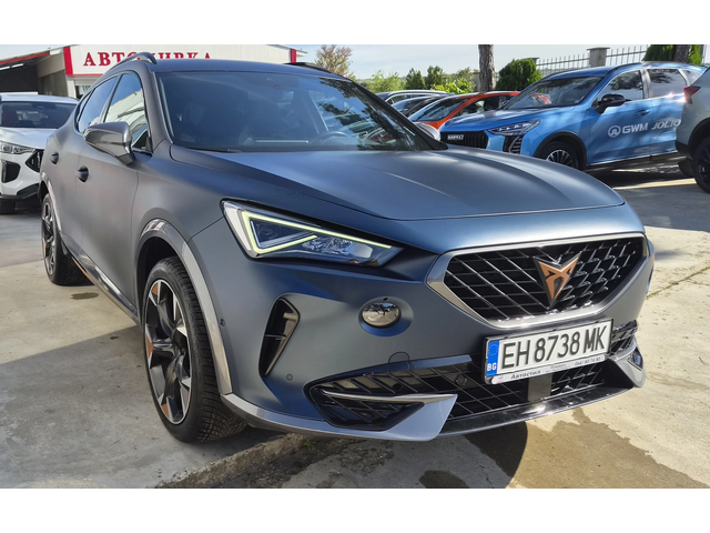Cupra Formentor СИН МАТ VZ ПАКЕТ 150 к.с. БЕНЗИН - автомобили, коли, обяви за нови и употребявани 2