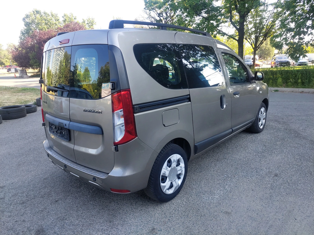 Dacia Dokker 1, 6i 82ps LPG BRC - автомобили, коли, обяви за нови и употребявани 3