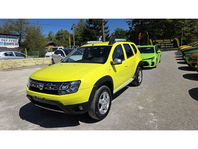 Dacia Duster 1.6i+ ЗаводскиГазИнж.* ГОТОВА ЗА Такси - автомобили, коли, обяви за нови и употребявани 0