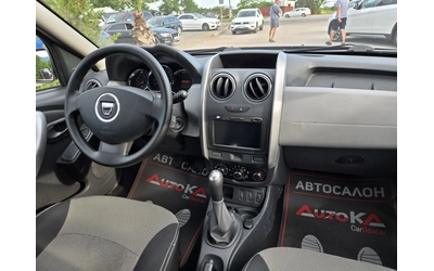 Dacia Duster 1.6i-105кс= ФАБРИЧНА ГАЗ= FACELIFT= КЛИМАТИК - автомобили, коли, обяви за нови и употребявани 12