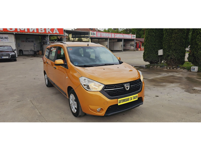 Dacia Lodgy 1.6i+ Заводска-Газ* ГОТОВА ЗА ТАКСИ* - автомобили, коли, обяви за нови и употребявани 1