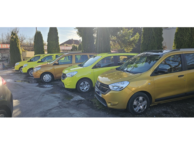 Dacia Lodgy 1.6i-85кс.+ ЗаводскиГазИнж.-Боядисана за Такси - автомобили, коли, обяви за нови и употребявани 15