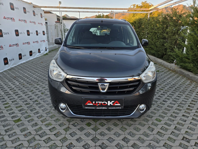 Dacia Lodgy 1.6i-85kc= 7МЕСТА= ГАЗ= НАВИ= PRESTIGE= 191.000km - автомобили, коли, обяви за нови и употребявани 0
