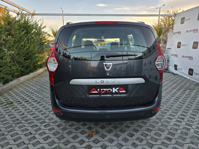 Dacia Lodgy 1.6i-85kc= 7МЕСТА= ГАЗ= НАВИ= PRESTIGE= 191.000km - автомобили, коли, обяви за нови и употребявани 3