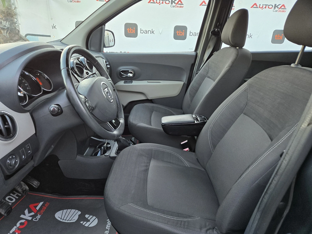 Dacia Lodgy 1.6i-85kc= 7МЕСТА= ГАЗ= НАВИ= PRESTIGE= 191.000km - автомобили, коли, обяви за нови и употребявани 6