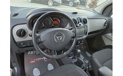 Dacia Lodgy 1.6i-85kc= 7МЕСТА= ГАЗ= НАВИ= PRESTIGE= 191.000km - автомобили, коли, обяви за нови и употребявани 7