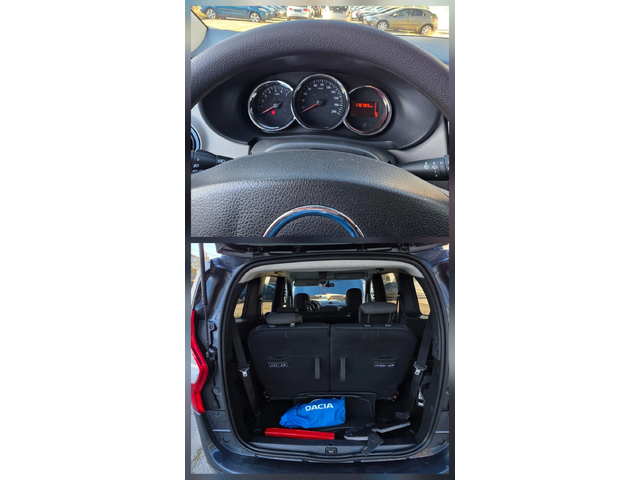 Dacia Lodgy 1.6i 82k.c EURO 5B ITALIA - автомобили, коли, обяви за нови и употребявани 16
