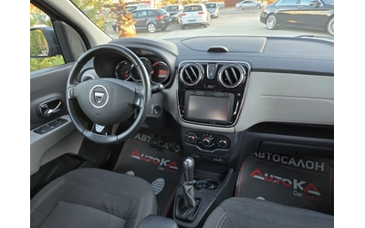 Dacia Lodgy 1.6i-85kc= 7МЕСТА= ГАЗ= НАВИ= PRESTIGE= 191.000km - автомобили, коли, обяви за нови и употребявани 12