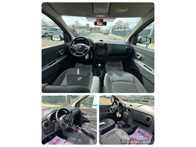 Dacia Lodgy STEPWAY 1.5dci 110кс. 7-местен - автомобили, коли, обяви за нови и употребявани 8