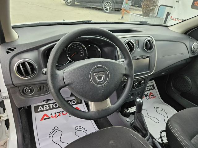 Dacia Logan 1.2i-75кс= ФАБРИЧНА ГАЗ= 158.000км= НАВИ - автомобили, коли, обяви за нови и употребявани 7