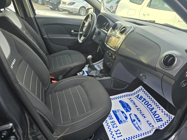 Dacia Logan STEPWAY-1.5DCI-FACE-ЕВРО 6В-НАВИГАЦИЯ - автомобили, коли, обяви за нови и употребявани 14