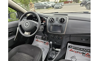 Dacia Logan 1.2i-75кс= ФАБРИЧНА ГАЗ= 158.000км= НАВИ - автомобили, коли, обяви за нови и употребявани 12