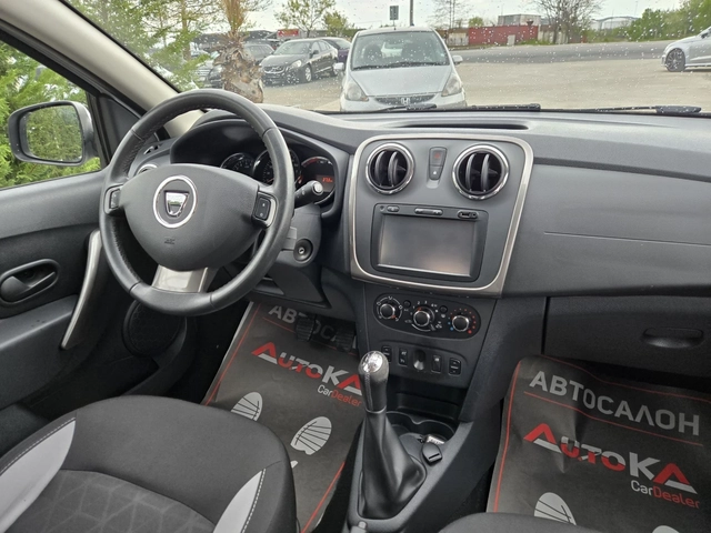 Dacia Sandero STEPWAY= 0.9TCE-90кс= 120.000км= НАВИ= АВТОПИЛОТ - автомобили, коли, обяви за нови и употребявани 12