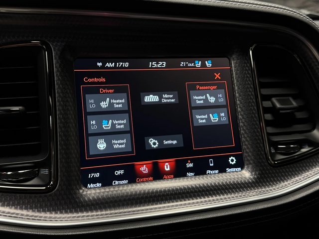 Dodge Challenger SRT Hellcat* Camera* H&K* Обдухване - автомобили, коли, обяви за нови и употребявани 9