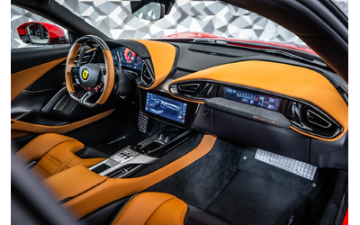 Ferrari 812 Superfast 12 Cilindri Rosso Corsa / Cuoio interior - автомобили, коли, обяви за нови и употребявани 11