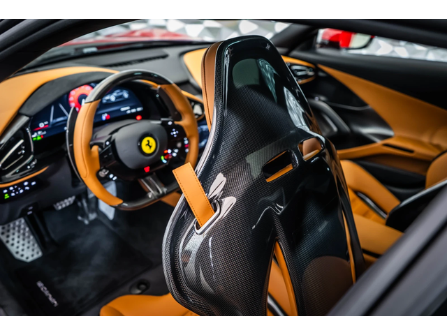 Ferrari 812 Superfast 12 Cilindri Rosso Corsa / Cuoio interior - автомобили, коли, обяви за нови и употребявани 13