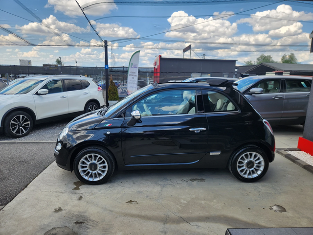 Fiat 500 CABRIO 1.4i-100к.с- EURO 5b -КЛИМАТИК-ШВЕЙЦАРИЯ - автомобили, коли, обяви за нови и употребявани 3
