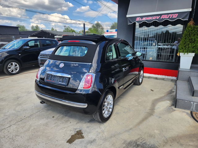 Fiat 500 CABRIO 1.4i-100к.с- EURO 5b -КЛИМАТИК-ШВЕЙЦАРИЯ - автомобили, коли, обяви за нови и употребявани 7