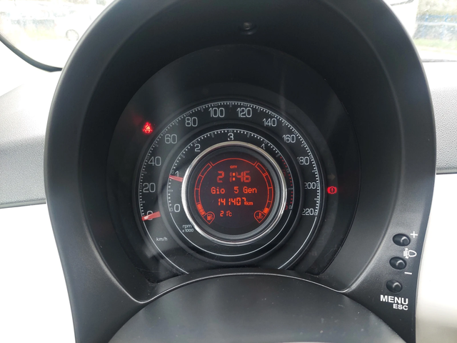 Fiat 500 1, 3D LOUNGE+ КОЖА - автомобили, коли, обяви за нови и употребявани 12