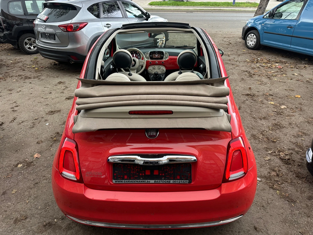 Fiat 500 Cabrio Facelift 1.2i - автомобили, коли, обяви за нови и употребявани 8