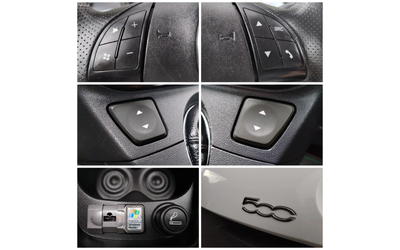 Fiat 500 1.2i-70к.с/КЛИМАТИК/RECARO!!! - автомобили, коли, обяви за нови и употребявани 11