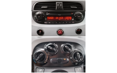 Fiat 500 1.2i-70к.с/КЛИМАТИК/RECARO!!! - автомобили, коли, обяви за нови и употребявани 12