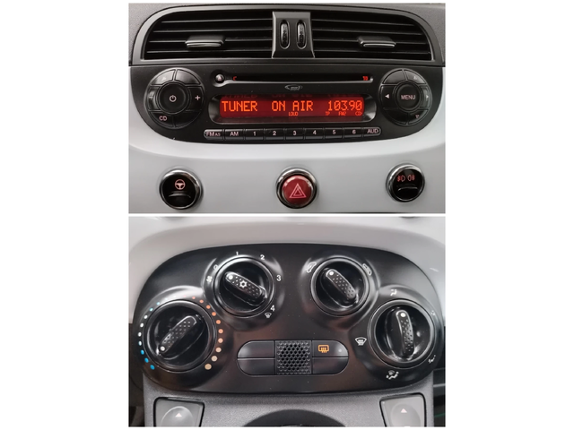 Fiat 500 1.2i-70к.с/КЛИМАТИК/RECARO!!! - автомобили, коли, обяви за нови и употребявани 12