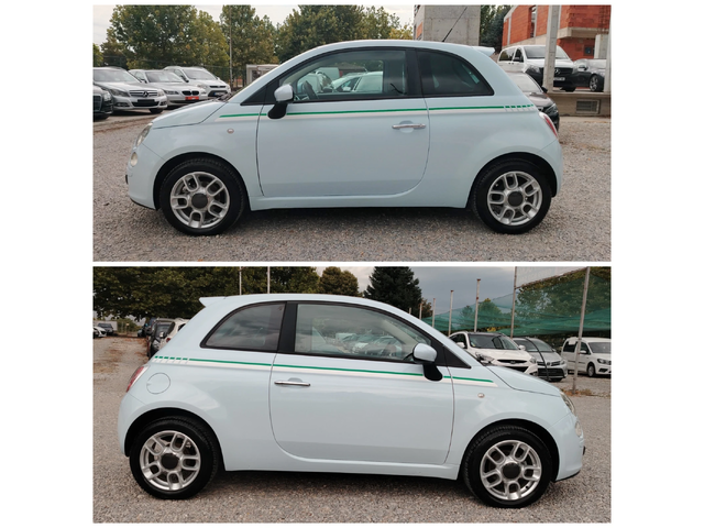 Fiat 500 1.2i-70к.с/КЛИМАТИК/RECARO!!! - автомобили, коли, обяви за нови и употребявани 3