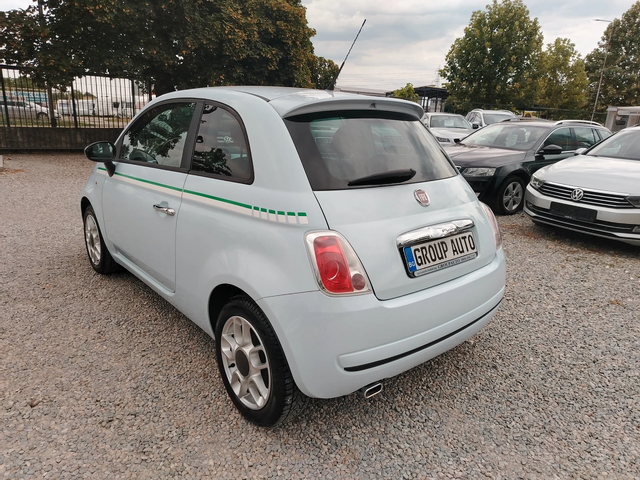 Fiat 500 1.2i-70к.с/КЛИМАТИК/RECARO!!! - автомобили, коли, обяви за нови и употребявани 4