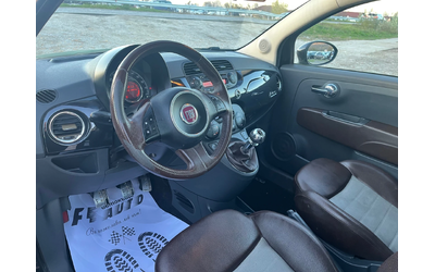 Fiat 500 1.4i-100-ITALIA - автомобили, коли, обяви за нови и употребявани 12