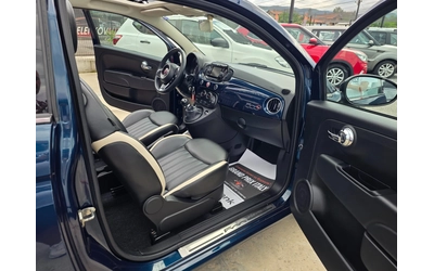 Fiat 500 CABRIO 70882km 2019г 1.2I-69к.с- EURO 6-ДАНИЯ - автомобили, коли, обяви за нови и употребявани 13