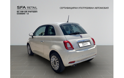 Fiat 500 LOUNGE 1.2 69 hp АВТОМАТИК EURO 6B - автомобили, коли, обяви за нови и употребявани 6