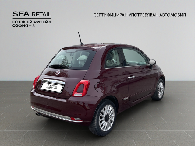 Fiat 500 Lounge 1.2 petrol 69 hp - автомобили, коли, обяви за нови и употребявани 4