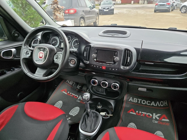 Fiat 500L 1.3Multijet-84кс= 96.000км= EURO 5B - автомобили, коли, обяви за нови и употребявани 12