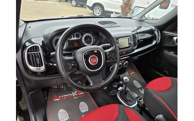 Fiat 500L 1.3Multijet-84кс= 96.000км= EURO 5B - автомобили, коли, обяви за нови и употребявани 7