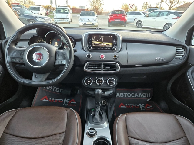 Fiat 500X 2.0D-140кс= 4х4= 115.000км= 9ск= KEYLESS= КАМЕРА - автомобили, коли, обяви за нови и употребявани 11