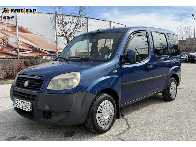 Fiat Doblo 1.6i 103к.с. - автомобили, коли, обяви за нови и употребявани 0