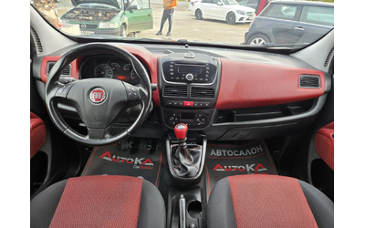 Fiat Doblo 1.4i-120kc= ЗАВОДСКИ МЕТАН= 6СК= КЛИМАТРОНИК - автомобили, коли, обяви за нови и употребявани 11
