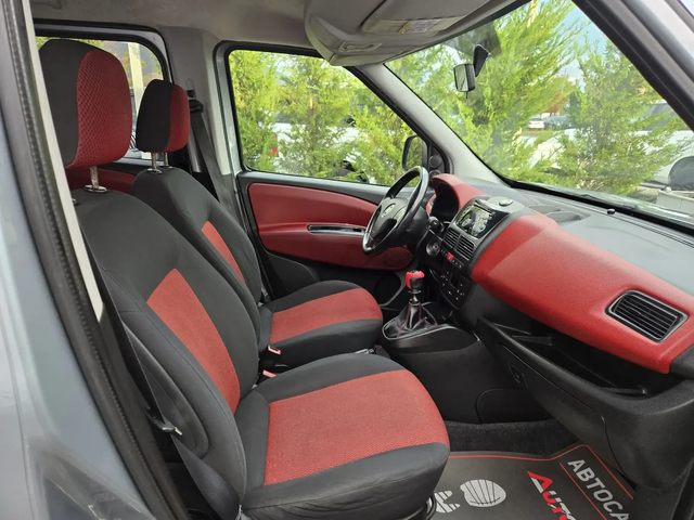 Fiat Doblo 1.4i-120kc= ЗАВОДСКИ МЕТАН= 6СК= КЛИМАТРОНИК - автомобили, коли, обяви за нови и употребявани 13
