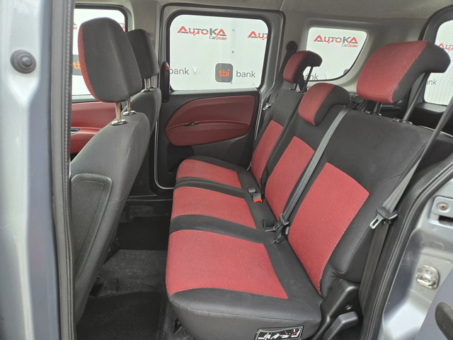 Fiat Doblo 1.4i-120kc= ЗАВОДСКИ МЕТАН= 6СК= КЛИМАТРОНИК - автомобили, коли, обяви за нови и употребявани 8