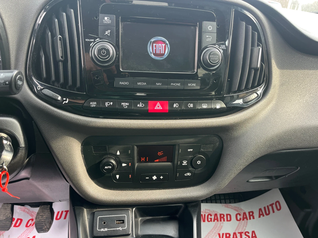 Fiat Doblo 1.4T метан/бензин - автомобили, коли, обяви за нови и употребявани 12