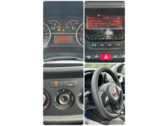 Fiat Doblo 1.3m-jet 90к.с - автомобили, коли, обяви за нови и употребявани 13