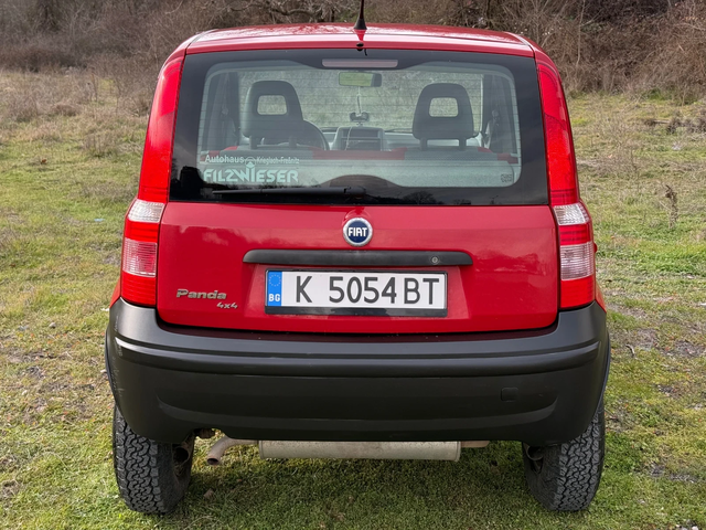 Fiat Panda 4x4 A/T гуми  81.000 km Реални Обслужен - автомобили, коли, обяви за нови и употребявани 4