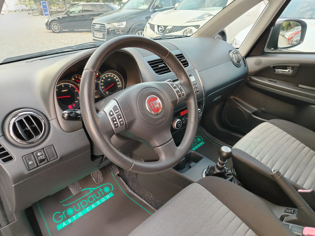 Fiat Sedici 2.0d-136к.с/КЛИМАТРОНИК/4x4/6-СКОРОСТИ!!! - автомобили, коли, обяви за нови и употребявани 7