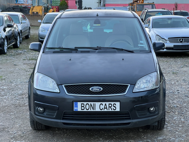 Ford C-max Ghia 1.8TDCI-115к.с/ Кожа/ Подгряване/ Автопилот - автомобили, коли, обяви за нови и употребявани 1