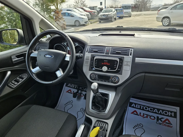 Ford C-max 2.0i-145кс= ФАБРИЧНА ГАЗ= 168.000км= КЛИМАТРОНИК - автомобили, коли, обяви за нови и употребявани 12