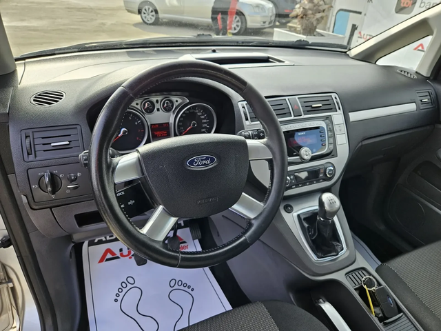 Ford C-max 2.0i-145кс= ФАБРИЧНА ГАЗ= 168.000км= КЛИМАТРОНИК - автомобили, коли, обяви за нови и употребявани 7