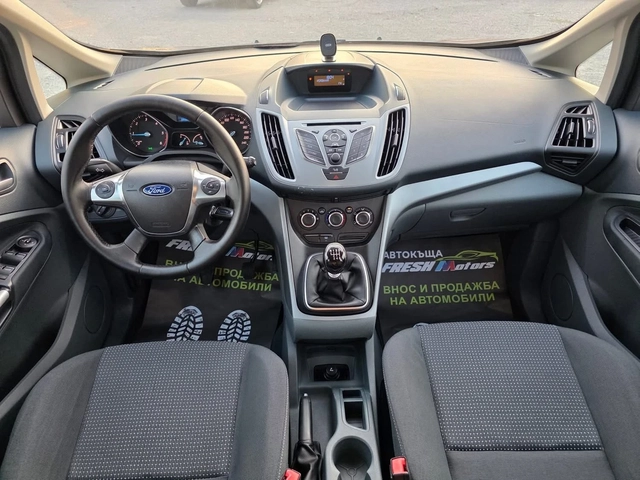 Ford C-max 1.6TDCI 95K.C. / 6 СКОРОСТИ / КЛИМАТРОНИК - автомобили, коли, обяви за нови и употребявани 6